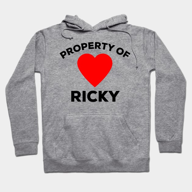 Property of Ricky Hoodie by IBMClothing